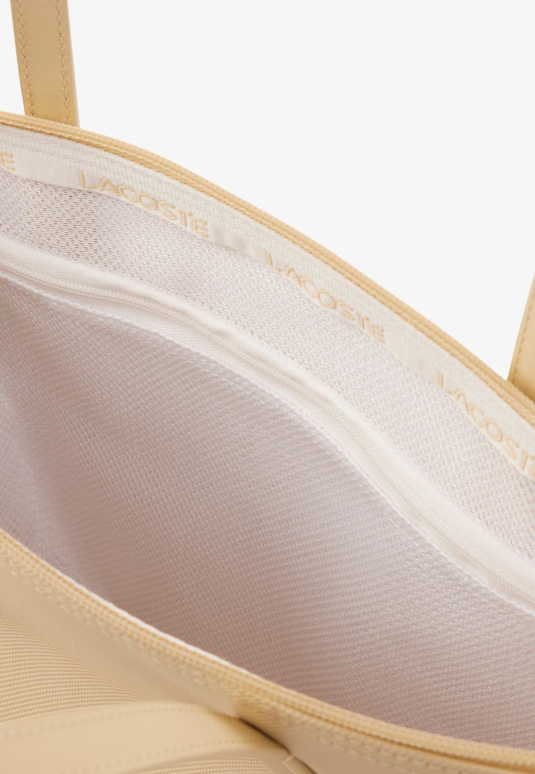 Sac Cabas / Shopping L.12.12 Concept Lacoste NF2037PK Jaune/Beige