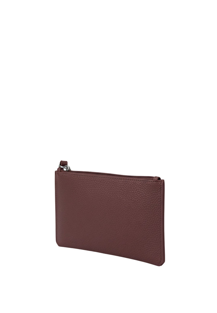 Lancaster Maya Double Zipped Pouch KBA 117-011 Bordeaux