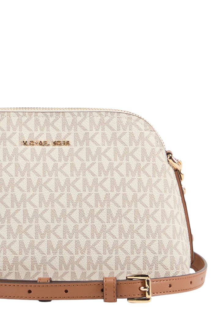 Michael Kors Schëllerbeutel Freddie klengen Dôme Beige