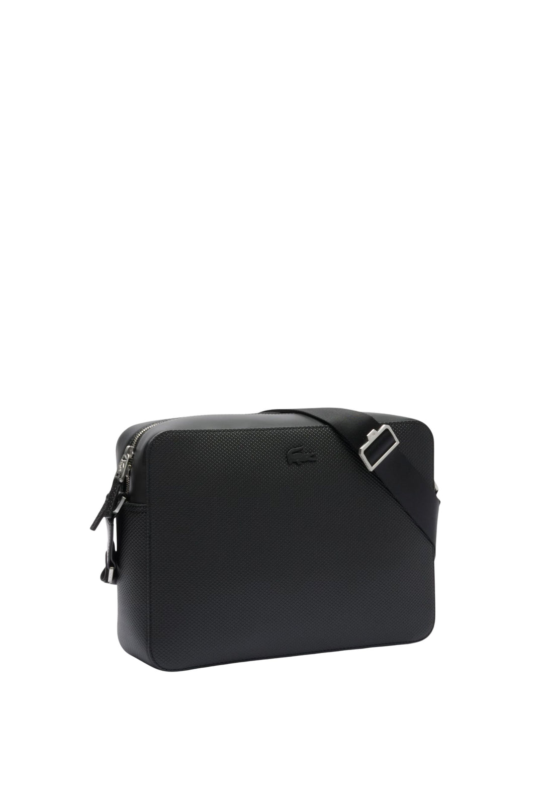 Sac à bandoulière Lacoste Chantaco en cuir NH5060CE Noir