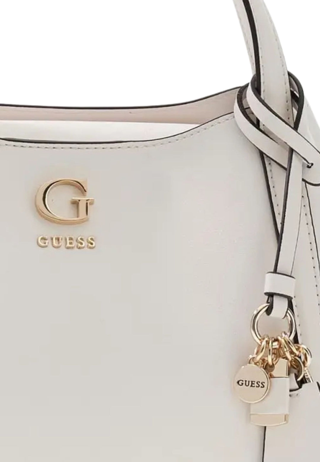 Guess Sac à Main Coleen Petit Off White