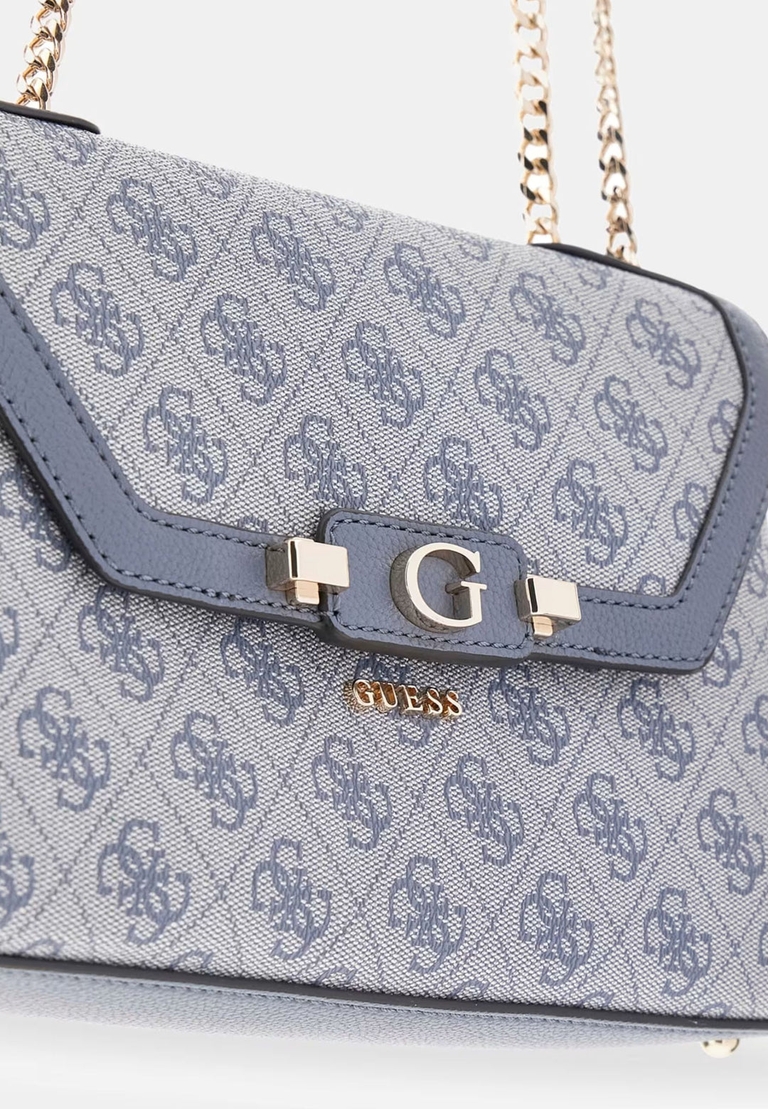 Guess Borsa con patta Lindsey Slate Logo