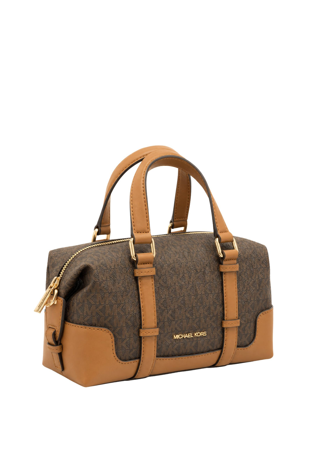 Michael Kors Teddi Mini pehmeä olkalaukku, ruskea