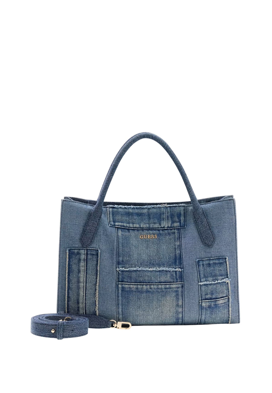 Guess Jodi Tote Denim Multi