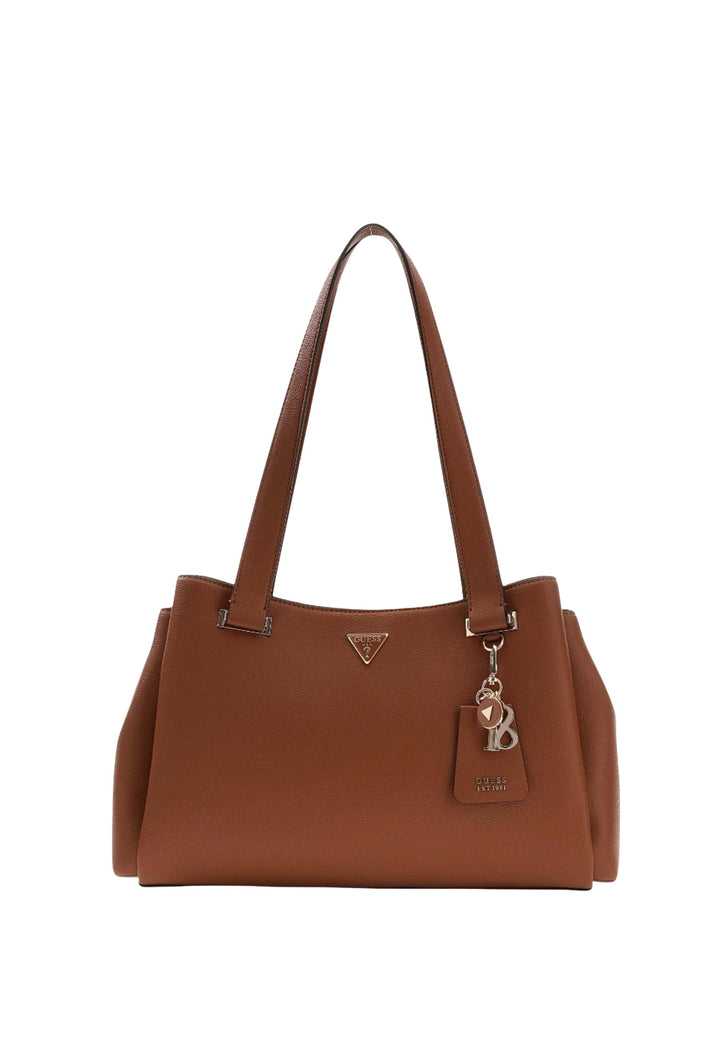 Guess Taška Bandoulière Anadela 3 Comp Satch Cognac BG966422