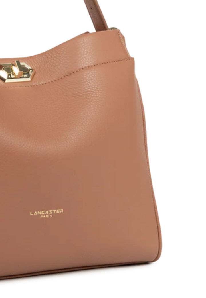 Lancaster Sac hobo Avec fermoir L Lady ROMY 572-106 Camel