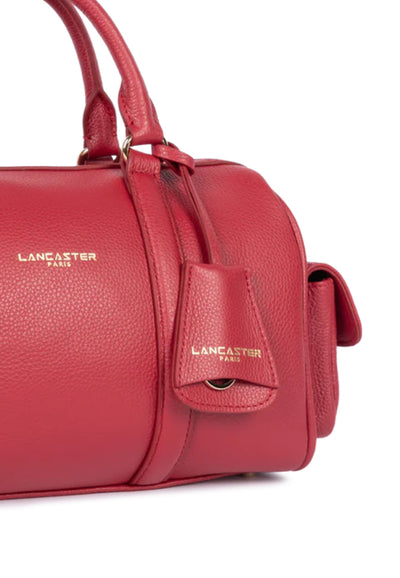 Lancaster Sac polochon Zippé M Milano Ana 547-108 Rouge