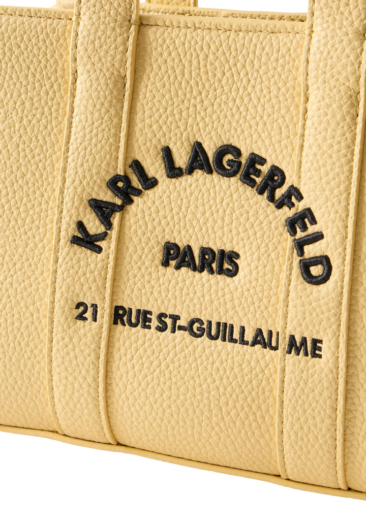 Karl Lagerfeld mała torba Cabas Villa La Vigie B1W30042 Żółty