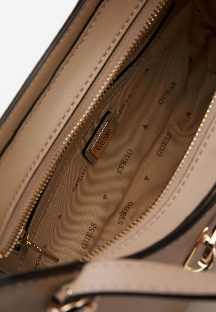 Guess Borsa a tracolla Anadela 3 Comp Satch Simply Taupe