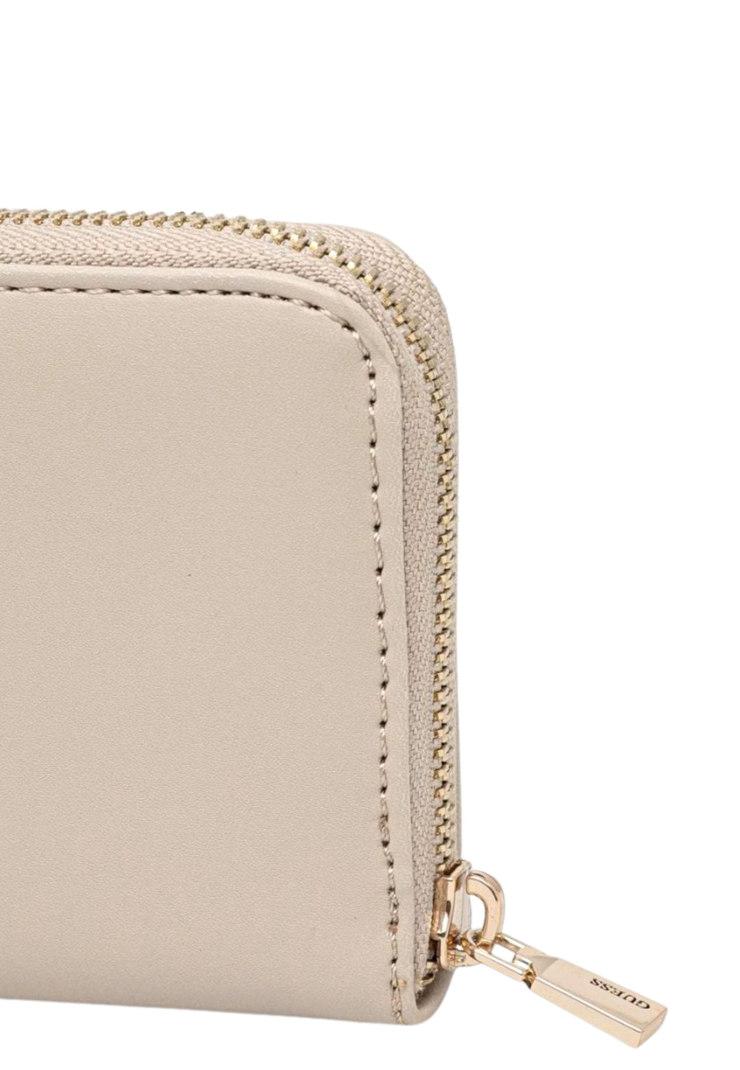 Guess Wallet Laurel Small Zippered Bone