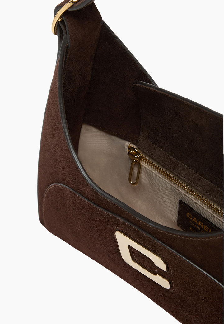Carel Paris Sacs À Main Place De La Concorde Cuir Marron