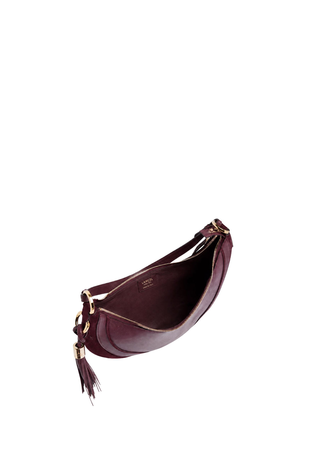 Lancel Sac Hobo M Hobohème Cassis