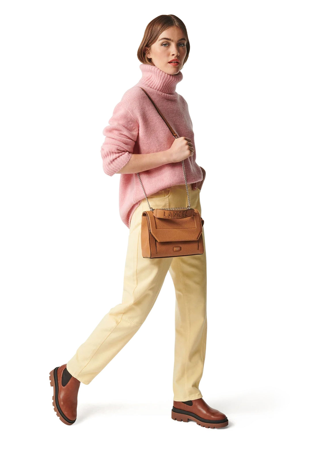 Bolso Rabat M Lancel Ninon A0922220TU Camel