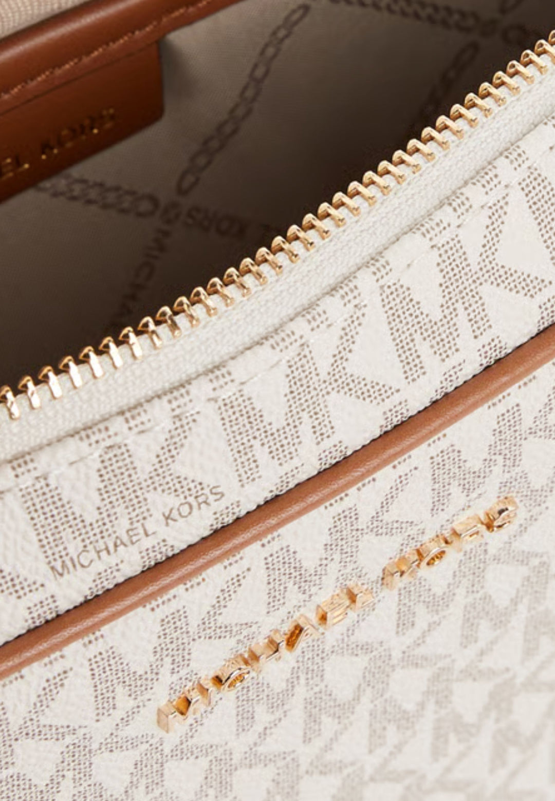 Michael Kors Jet Set Crossbody Bag 32F1GJ6C7B Beige