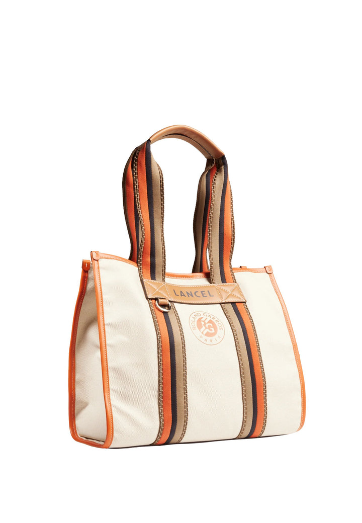 Lancel Mala Shopper / Shopping Roland Garros Nat/Terre Battue Mulher A13959HMTU