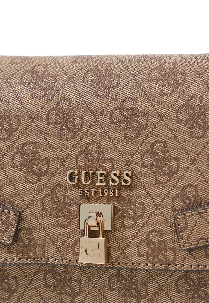 Guess Crossbody Handbag Latte Logo SG783321
