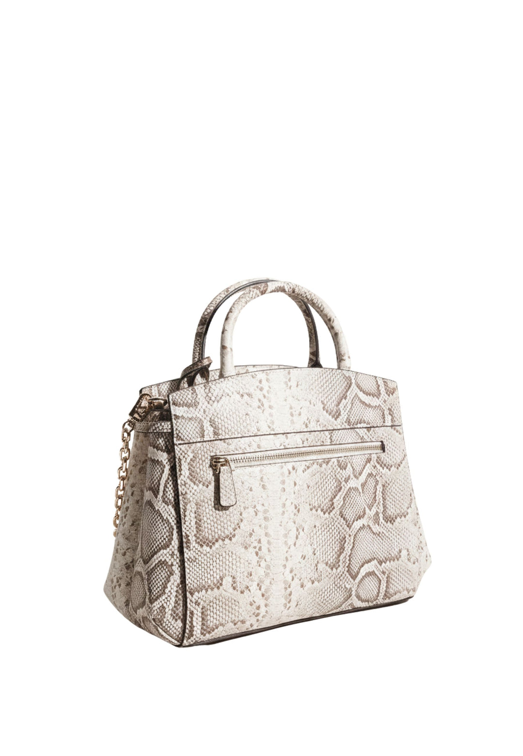 Guess Melinda Triple Compartment Crossbody Bag Natural KG993306