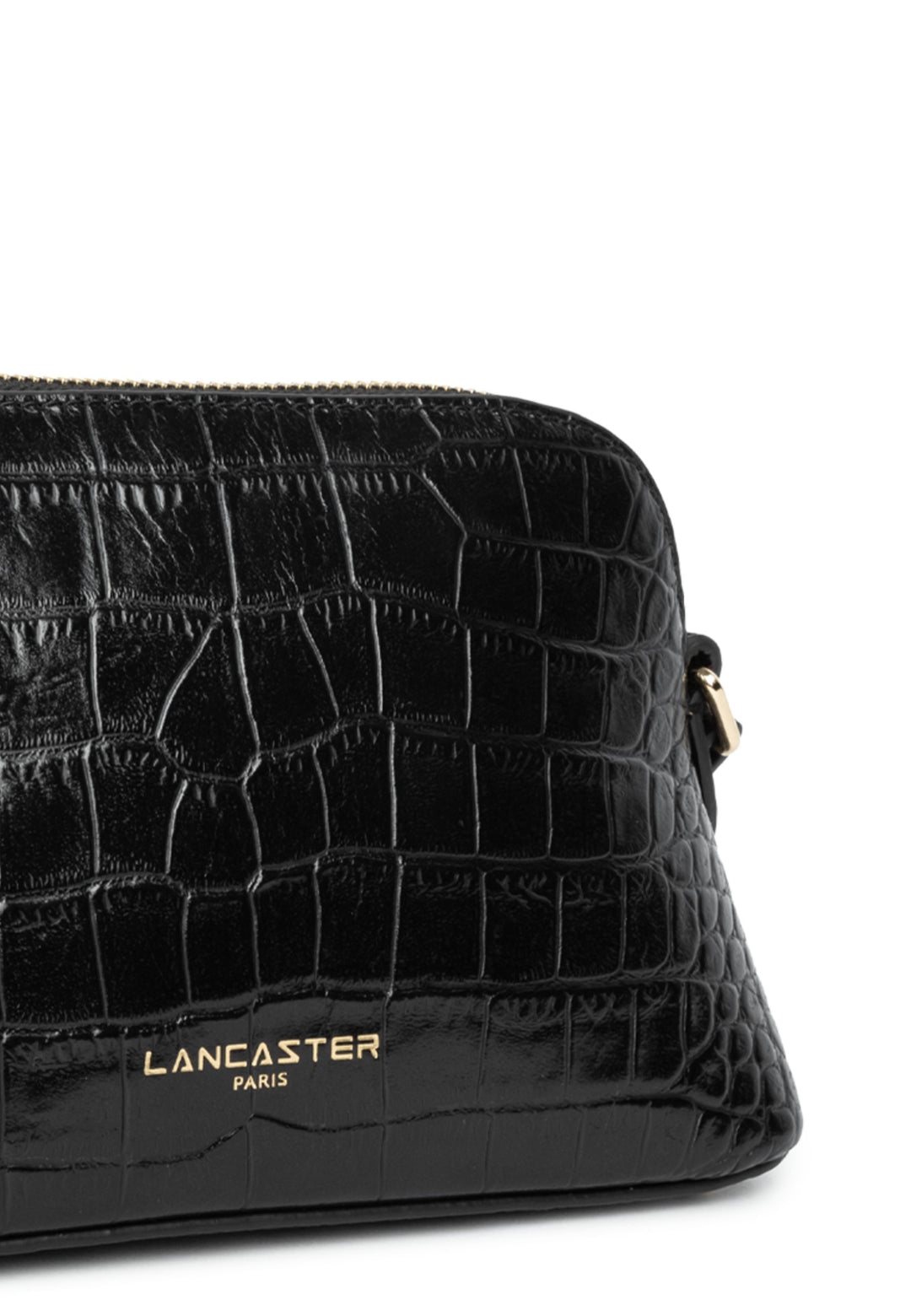 Lancaster Puolikuu Exo 524-113 Vetoketjullinen Laukku Musta