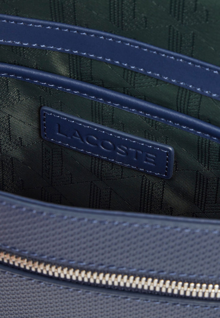 Lacoste Sacoches messenger NH5262CE Chantaco cuir Bleu Marine