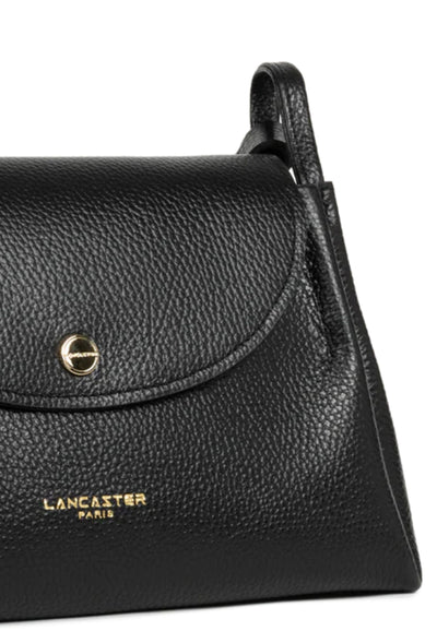 Lancaster Sac trotteur A rabat aimanté S Accordéon Double 470-87 Noir - In - Nude