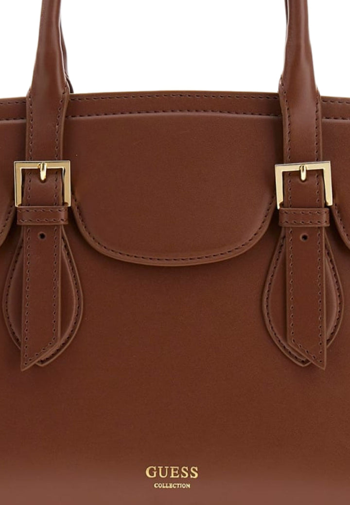 Guess Olkalaukku Diana Maxi Satchel Suklaa