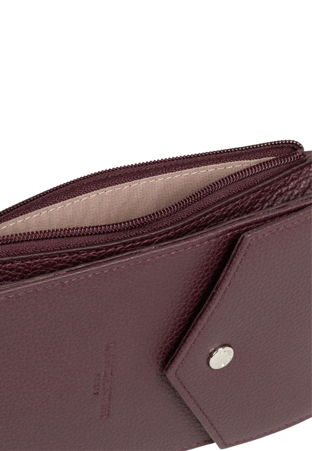 Lancaster Nutitelefoni ümbrik klapiga, trukiga Foulonné PM 170-37 Bordeaux