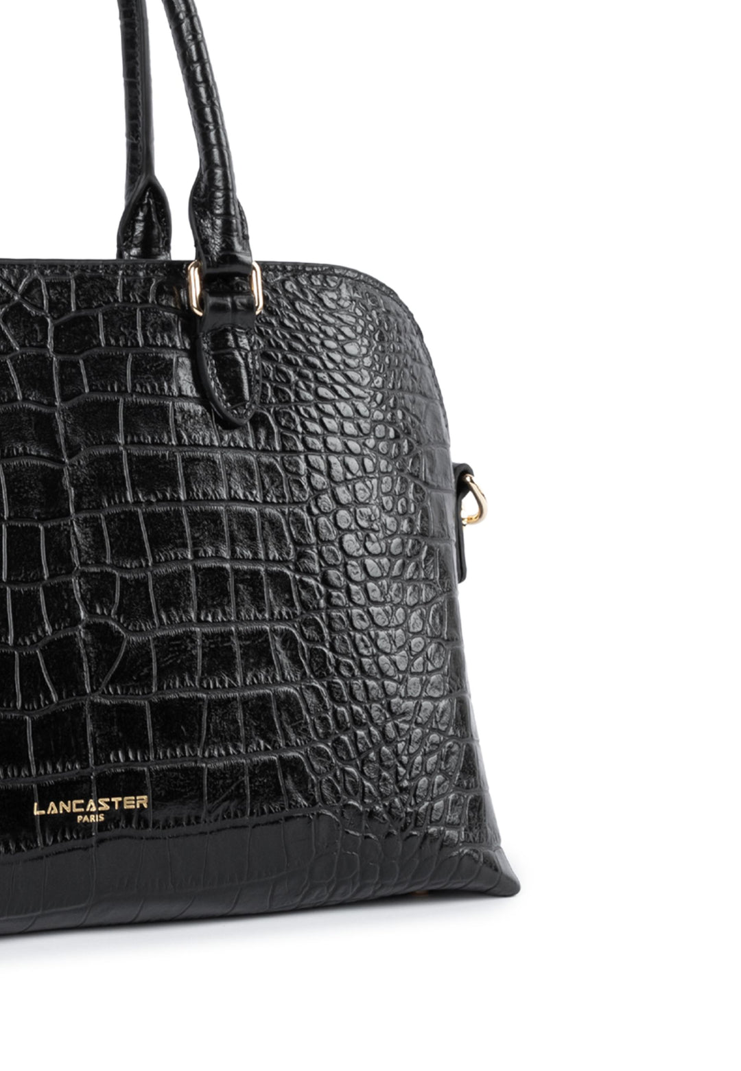 Lancaster Puolikuu-laukku Vetoketjullinen L Exo 524-114 Musta