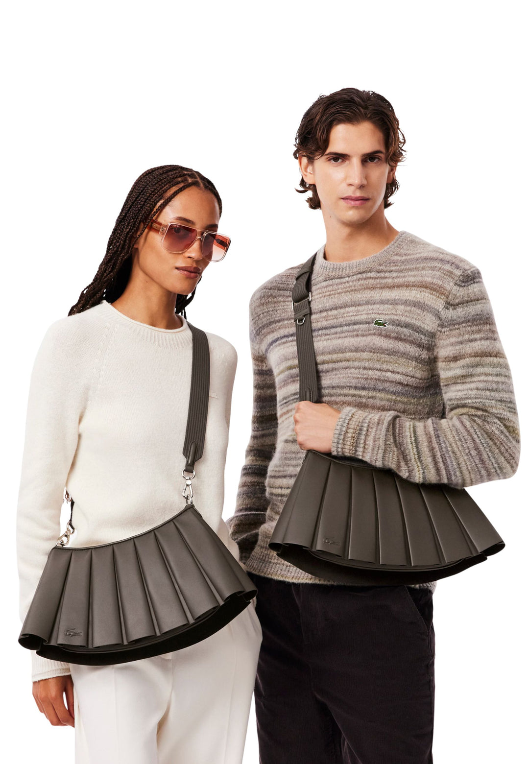 Lacoste Olkalaukku Lenglen Défilé NU5176DP Ruskea