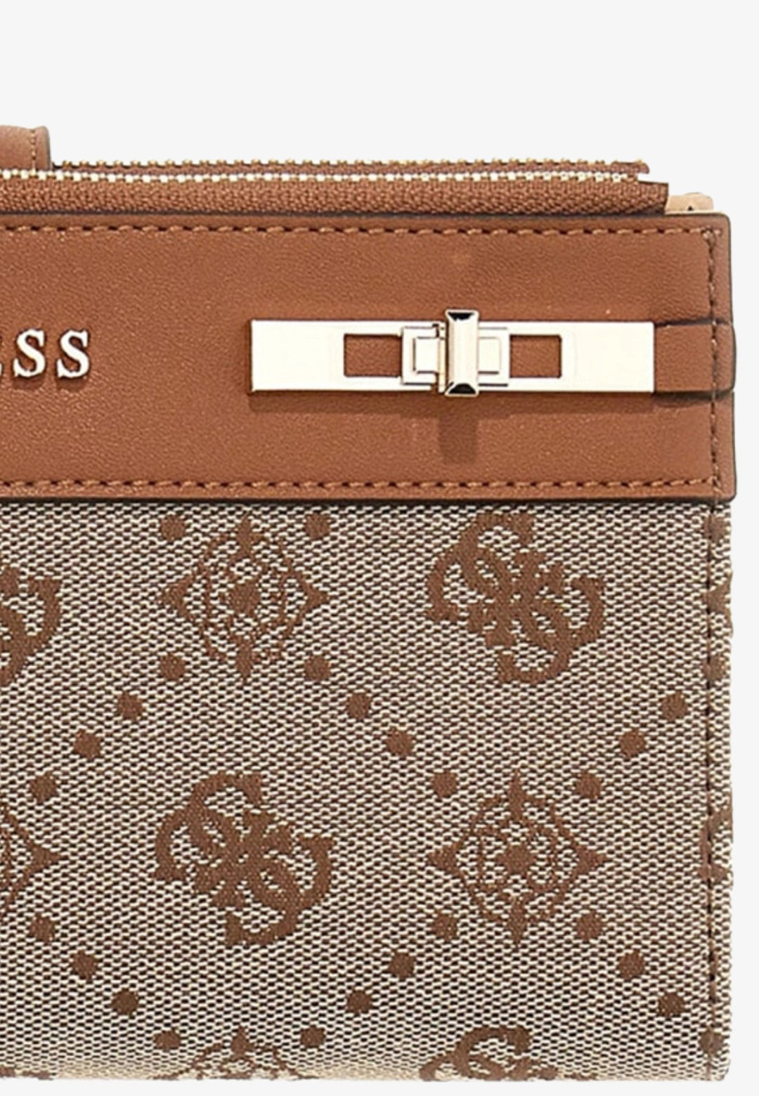Guess Compagnon / Carteira Melinda Logo Slg Dbl Latte Logo JP9902157