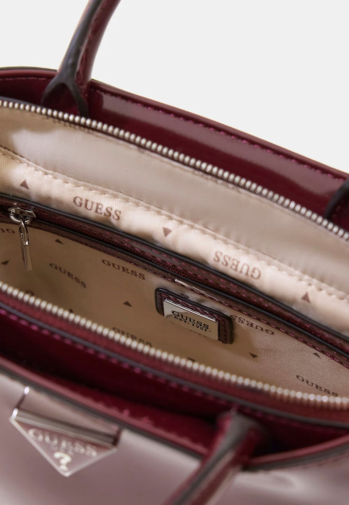 Guess Borse a mano Karnilla Logo Bucket Latte Logo/Brown OS990101