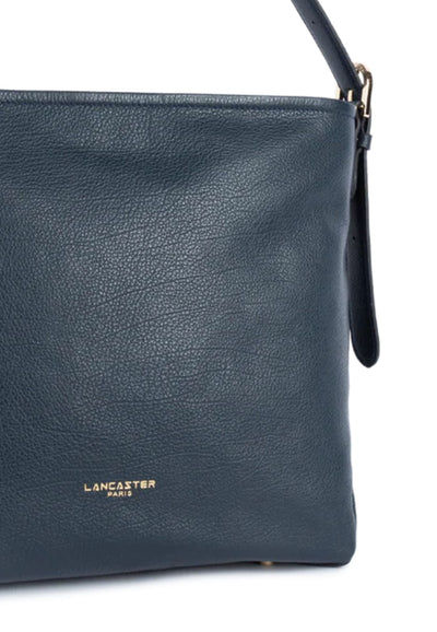 Lancaster Sac seau Zippé Dune 529-92 Bleu Foncé