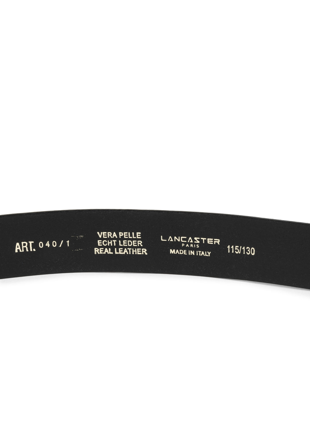 Lancaster Ceinture Végétal Homme Schwarz 115 cm