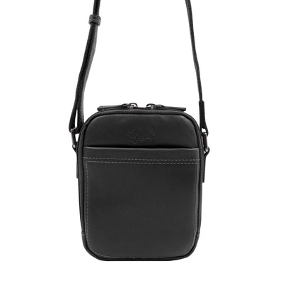 Sacoche cuir Lawton Francinel 653003 Noir