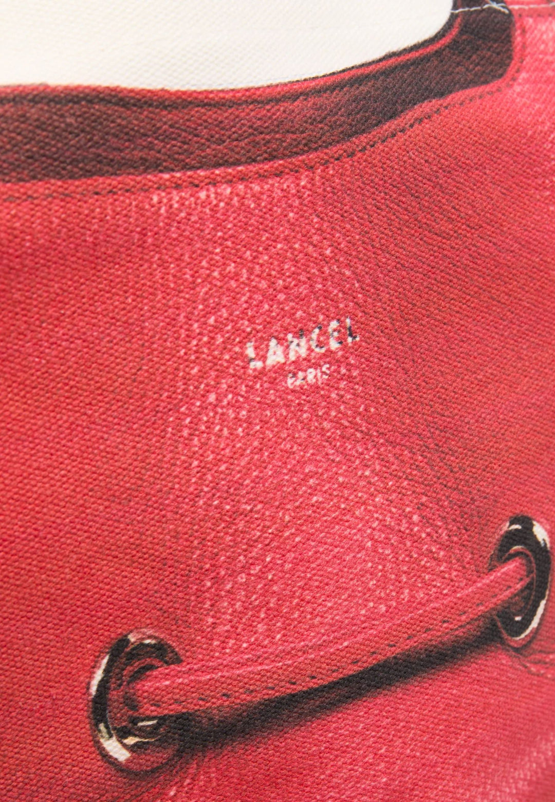 Lancel Capsule Grand Cabas Toile Naturel Beige