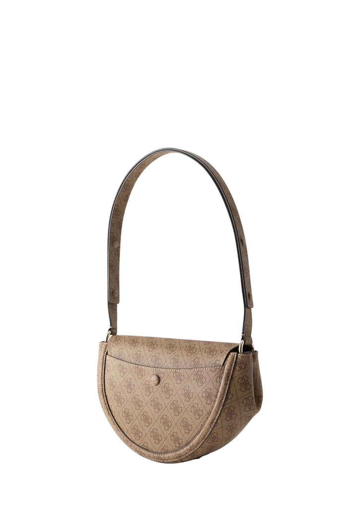 Guess Sac à Rabat Coleen Monogramme Latte Logo II