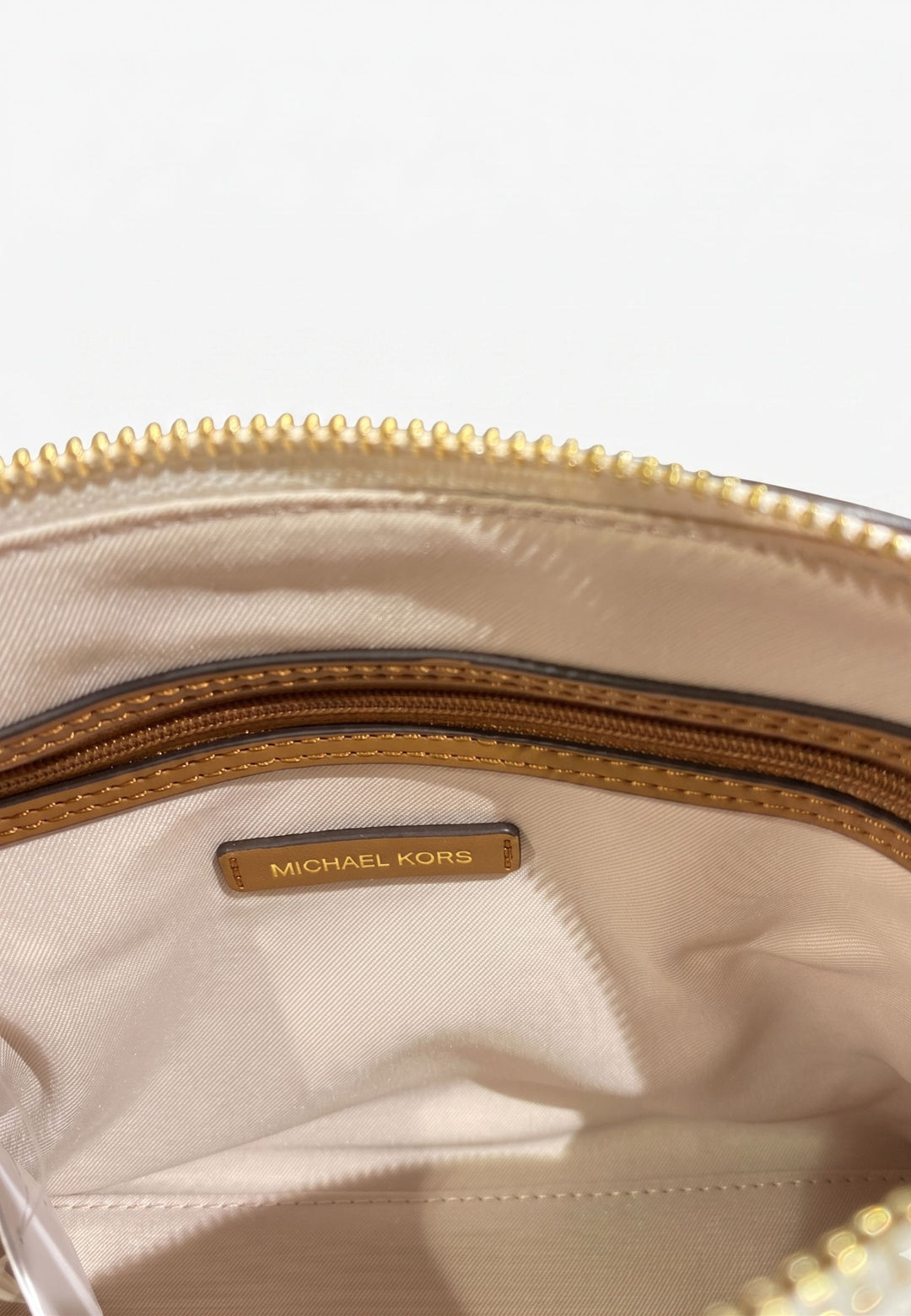 Michael Kors Sac à main Freddie Beige