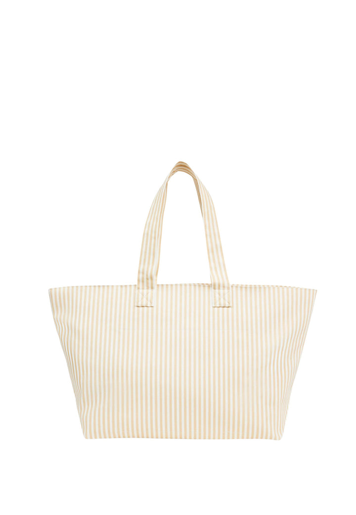 Lacoste Anna XL Tote Bag Natural White
