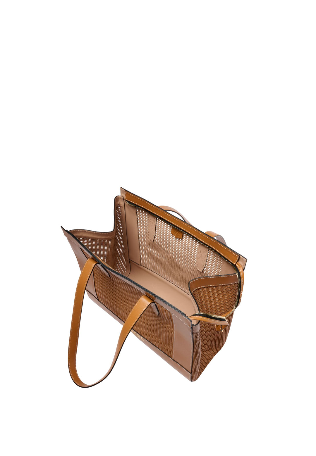 Lancel Cabas L Jour Animation Ajouree Camel Femme