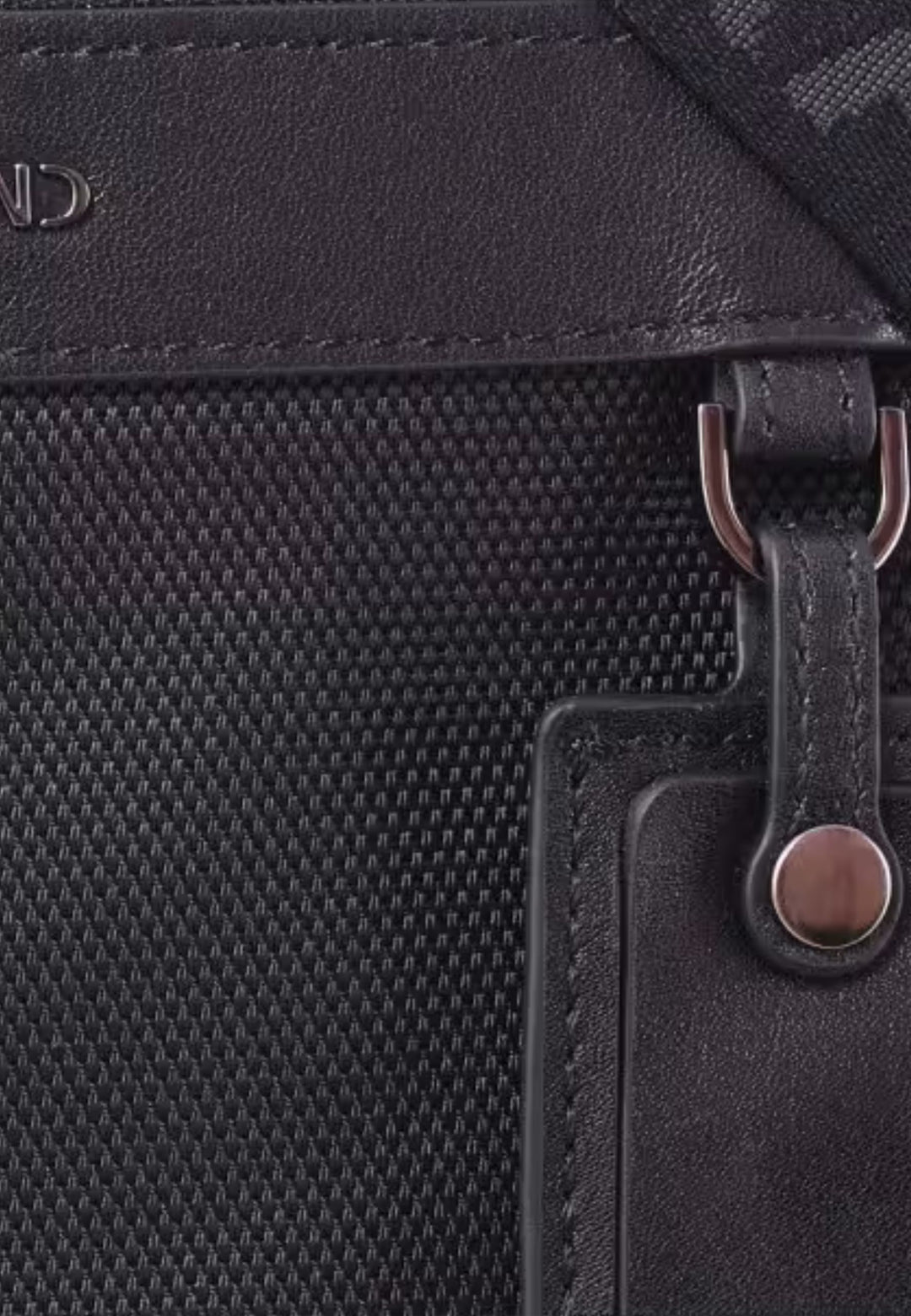 Bolsa de tiracolo Chabrand Noah para homem preta