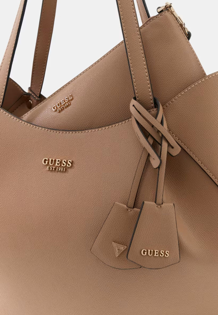 Guess Torba Tote Noelle 2-en-1 Beżowa
