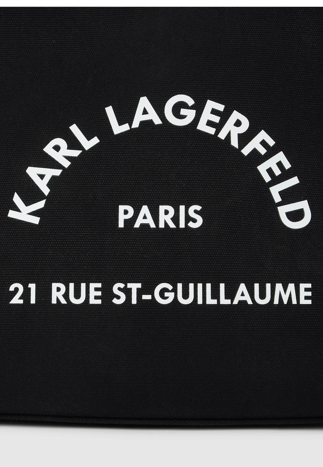 Karl Lagerfeld Cabas Convertible Coton Noir