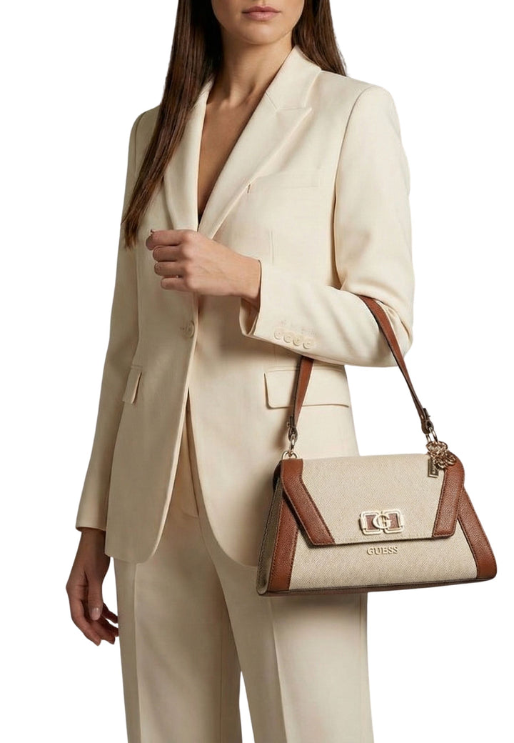 Guess Sac Bandoulière Karnilla Girlfriend Natural/Cognac AG971919