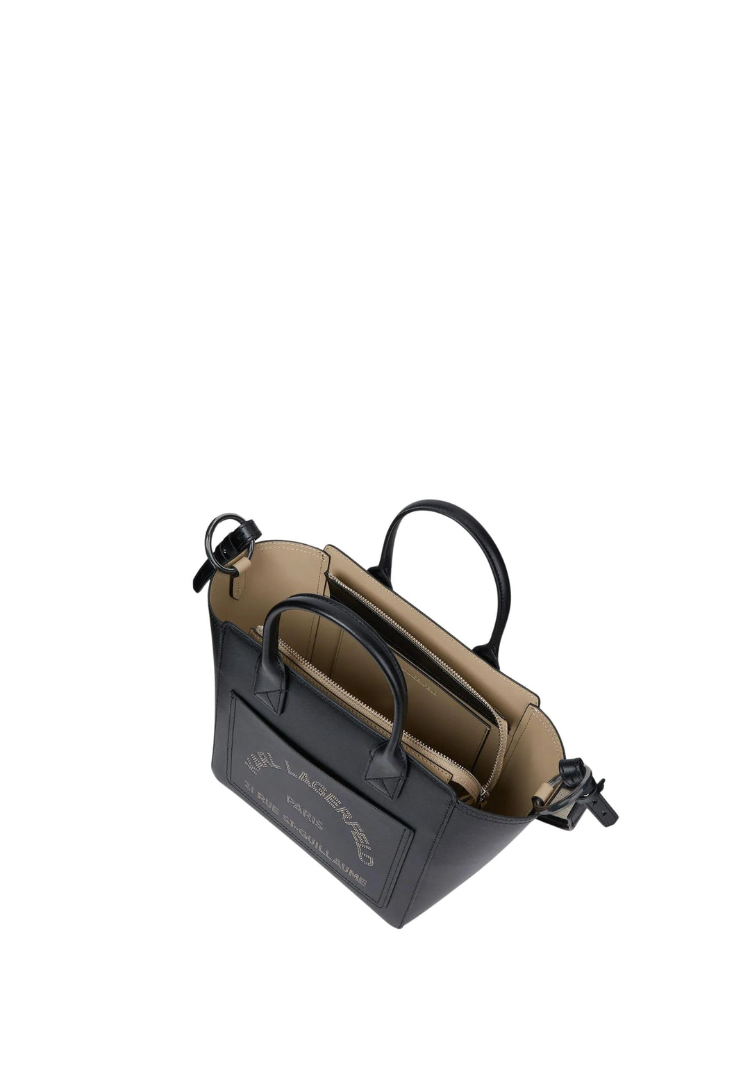 Karl Lagerfeld Cabas Cuir Noir