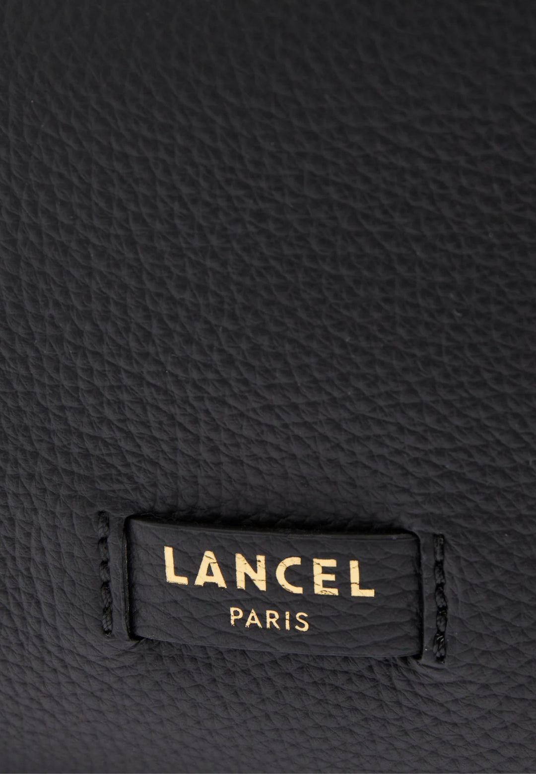 Lancel Louison Sac Hobo Zippé M Cuir Noir