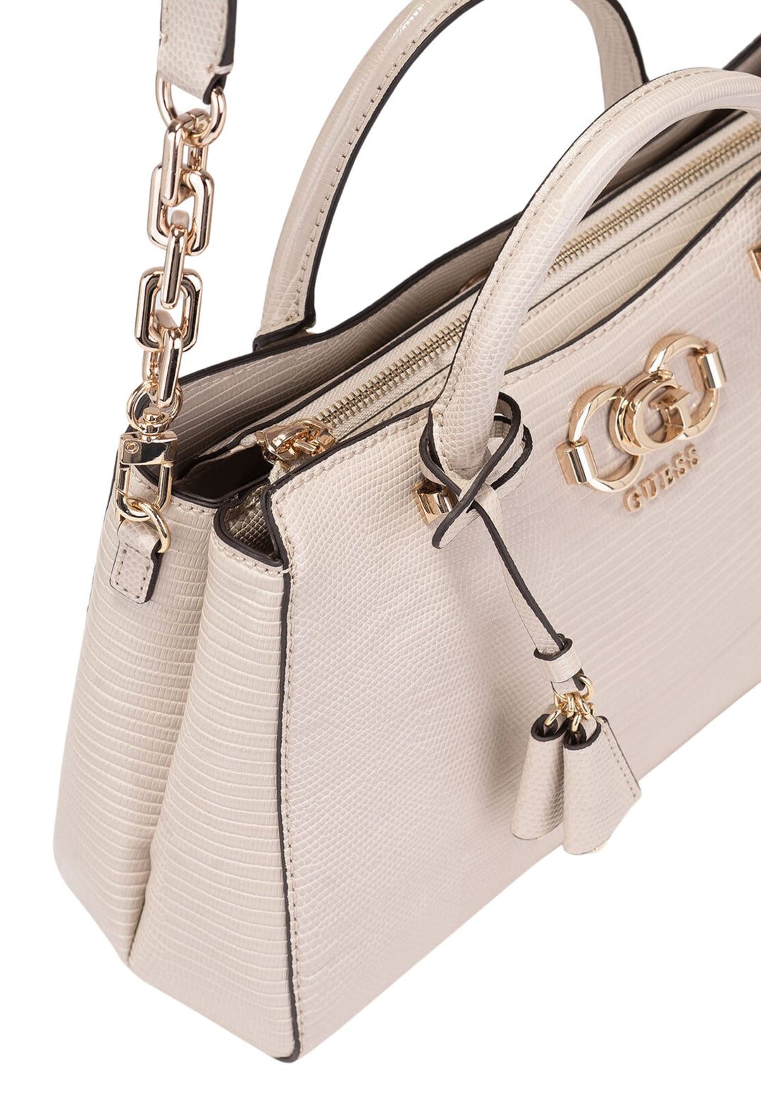 Guess Axelremsväska Anadela 3 Fack Satch Taupe KG962406
