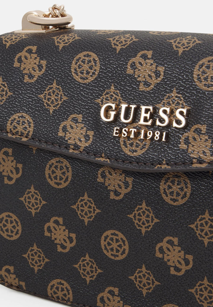 Guess Borsa a tracolla Evelune S Mocha Multi