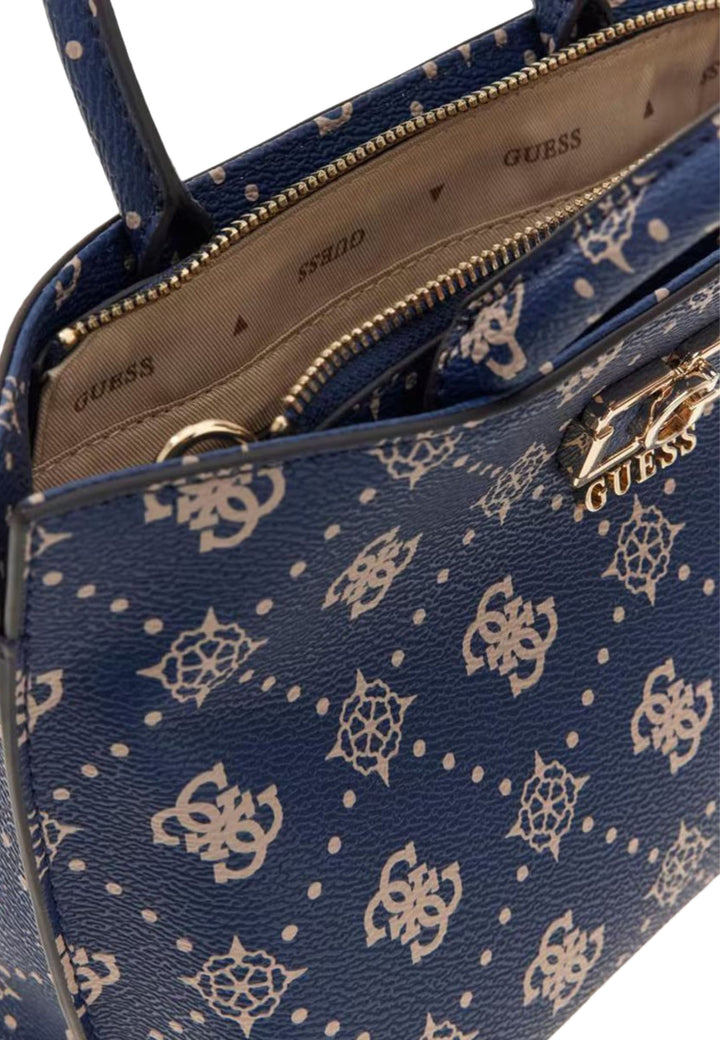 Guess Taška přes rameno Emelie Logo 2 Comp S Navy Logo GP992875