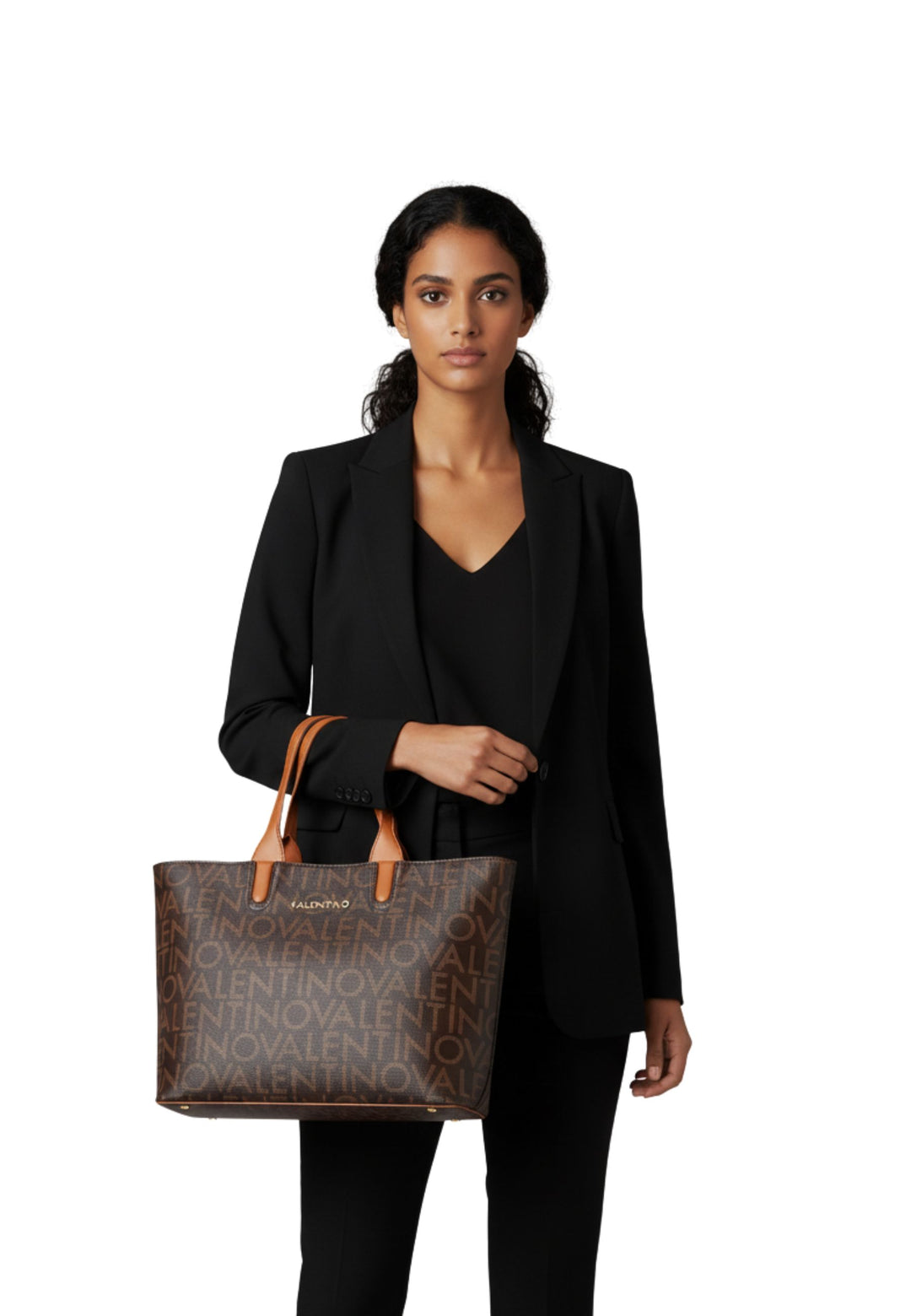 Valentino Torba Shopper Regina Re VBS9IS01 Moro/Naturale