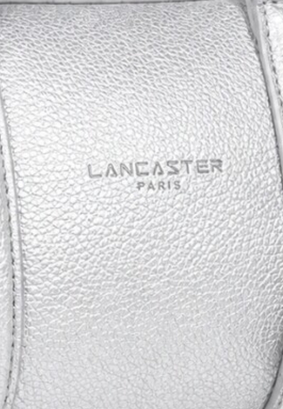 Lancaster Sac polochon Zippé S Milano Ana Argent