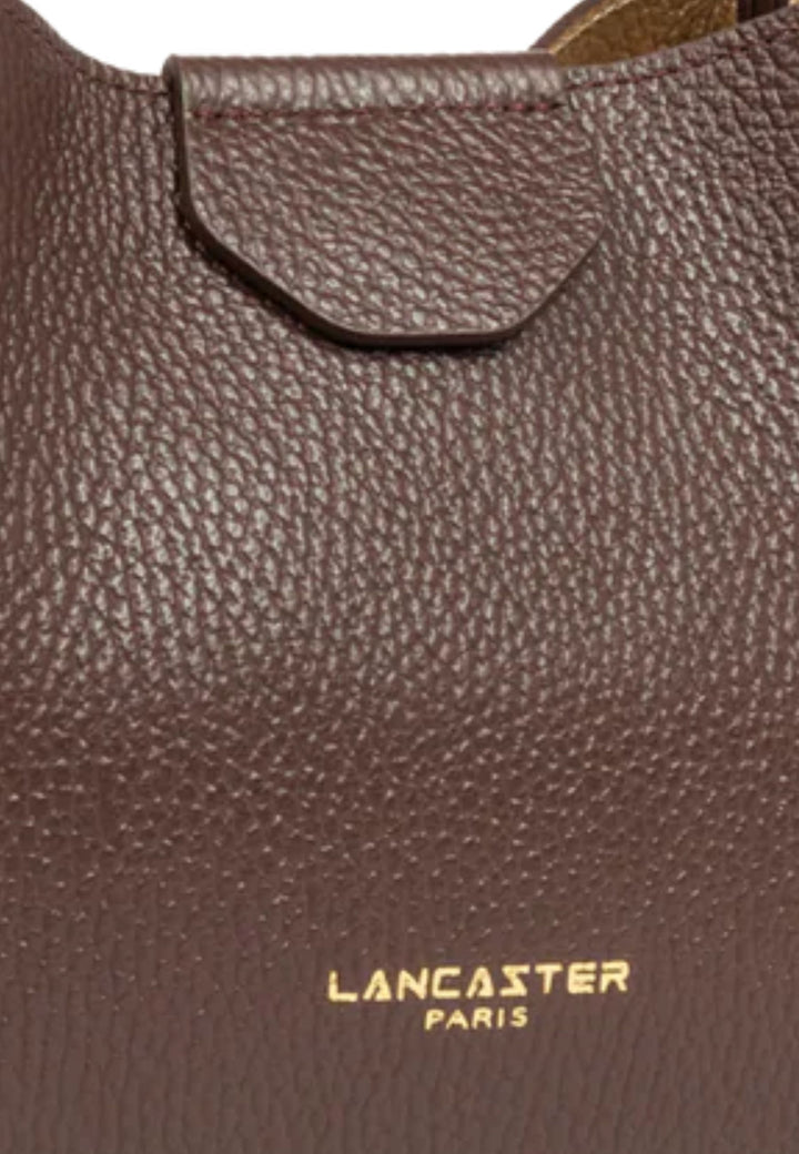 Lancaster Handtasch Aimantée S Ida Double 470-83 Marron - In - Or Pâle